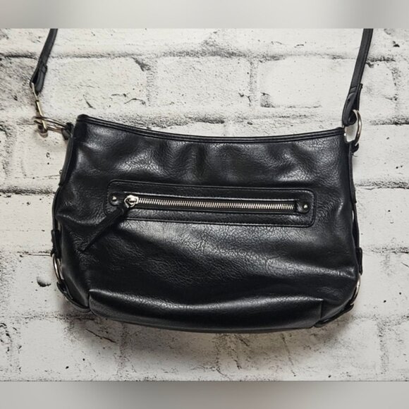 Kate and Mel Black Faux Leather Purse - Picture 6 of 14